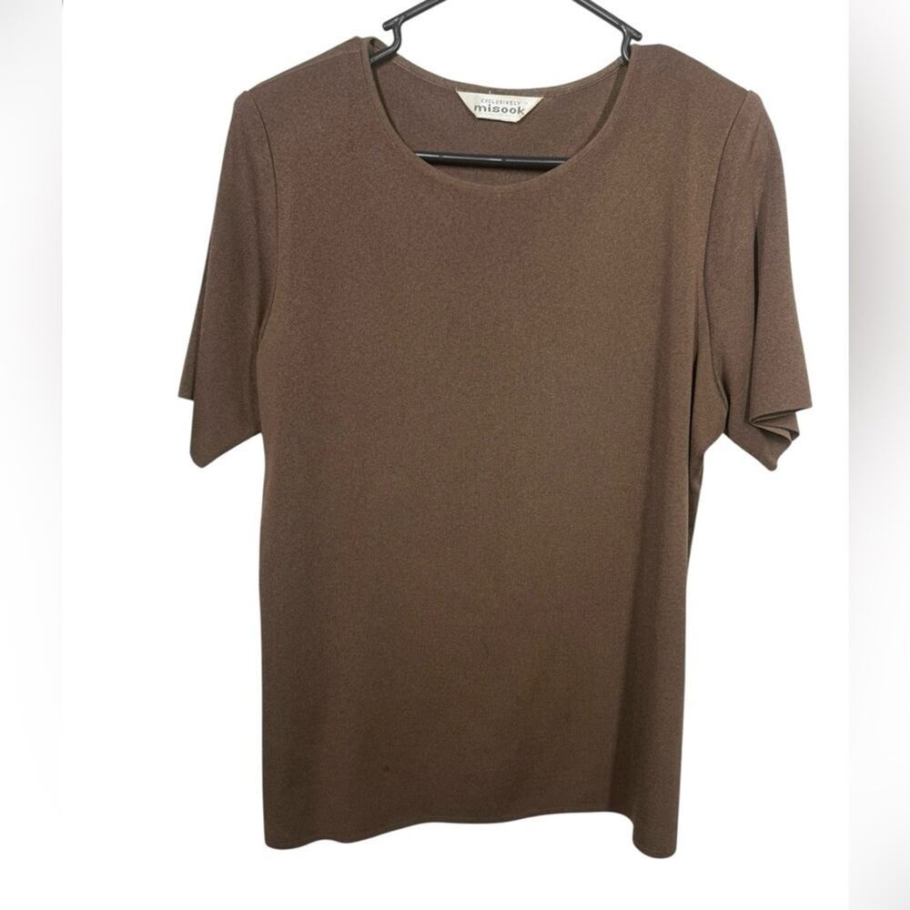 Misook Short Sleeve Top SEE MEASUREMENTS